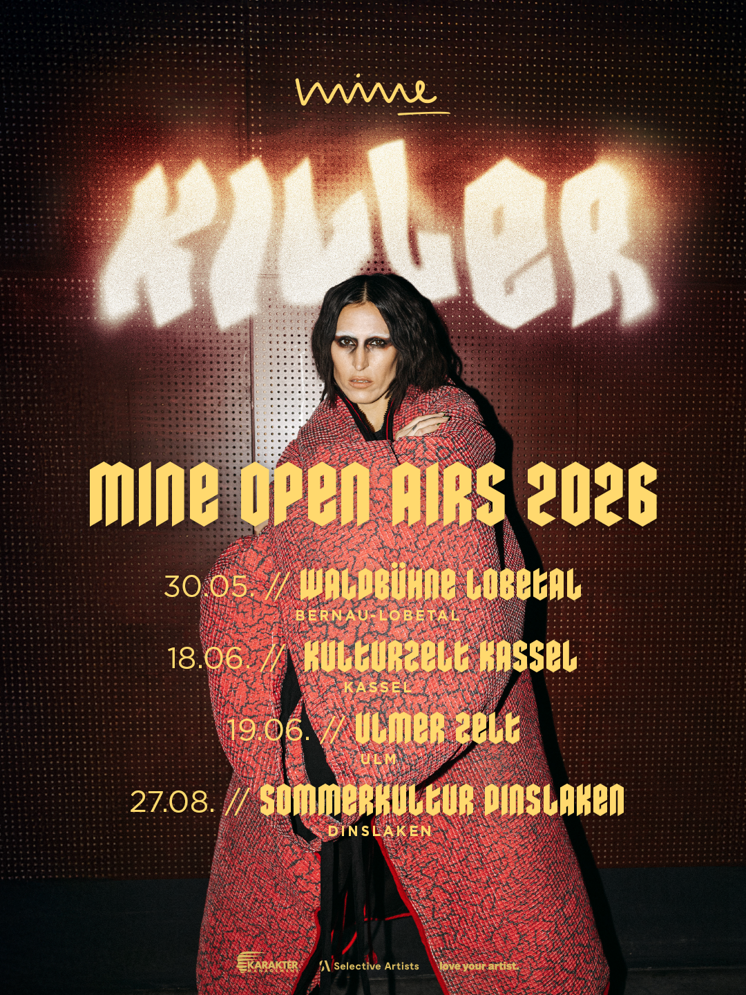 MINE Open-Air Shows 2026