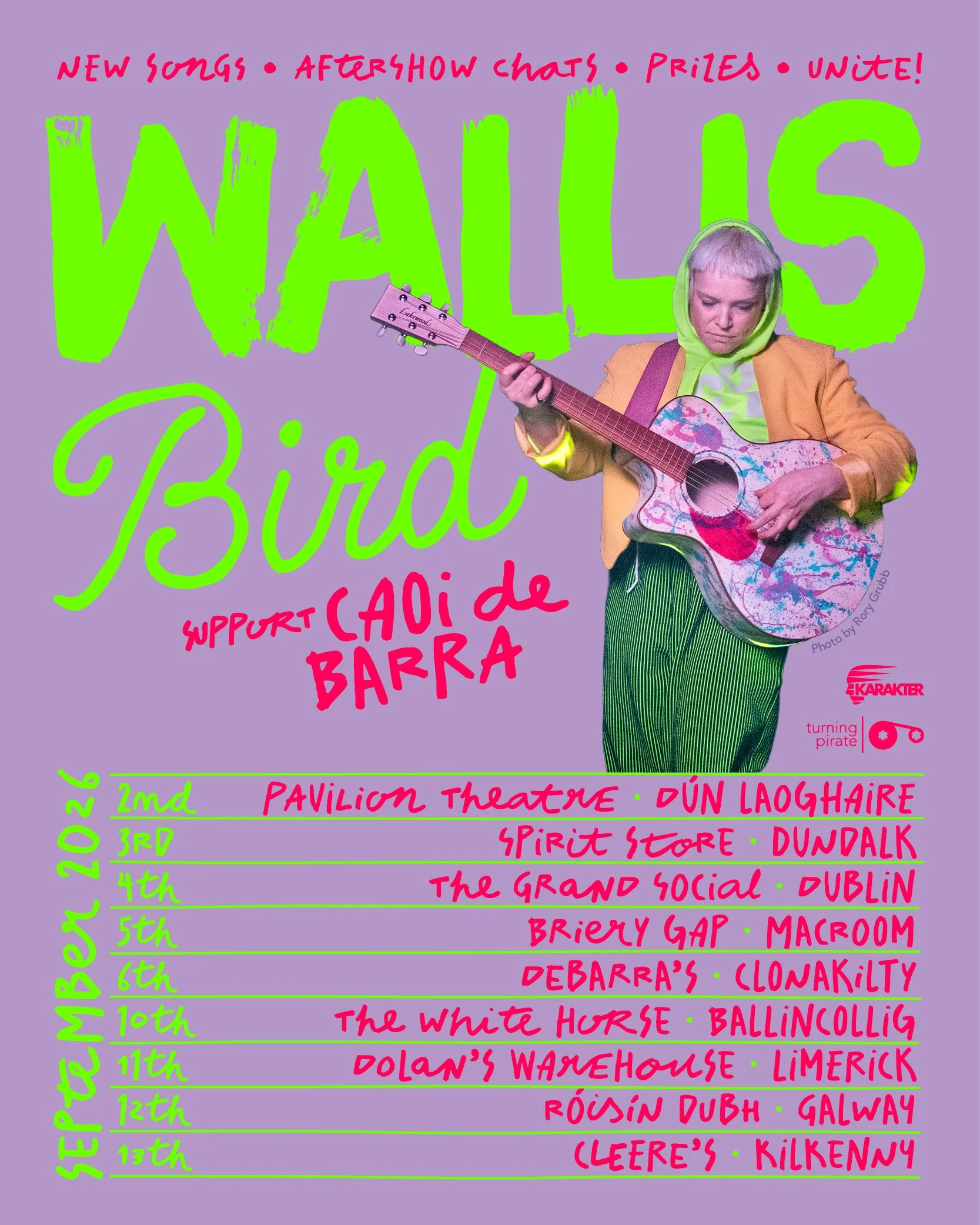 Wallis Bird Kicks Off the "I CAN SEE YOUR TOUR FROM HERE" Tour Tonight