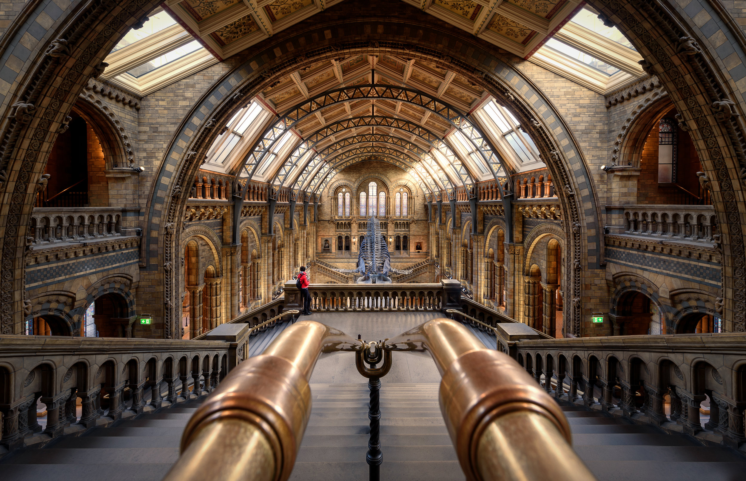 The Natural History Museum in the morning light
