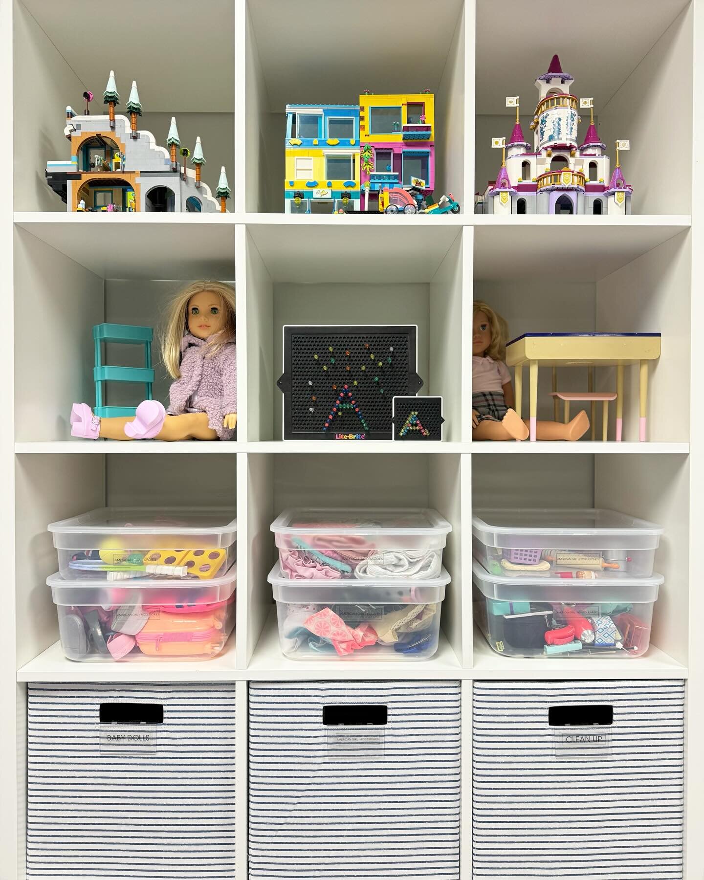 &ldquo;I don&rsquo;t get overwhelmed finding my things or putting them back anymore!&rdquo; - A, age 7

And that&rsquo;s exactly why we love an organized playroom! 🤍 Playrooms are one of our most requested spaces, and the great news is that most of 