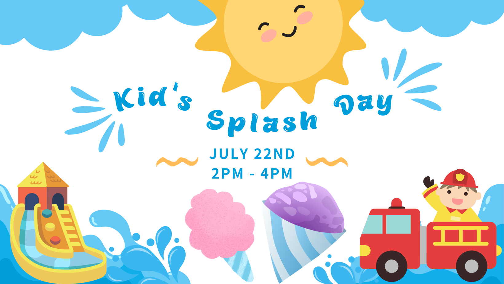 Kids Water Fun Clip Art