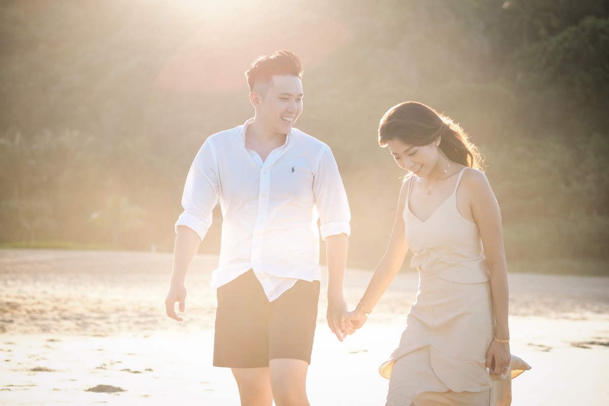 WILSON &amp; NICOLE ENGAGEMENT PHOTOS IN ANGSANA, LANG CO, VIET NAM 