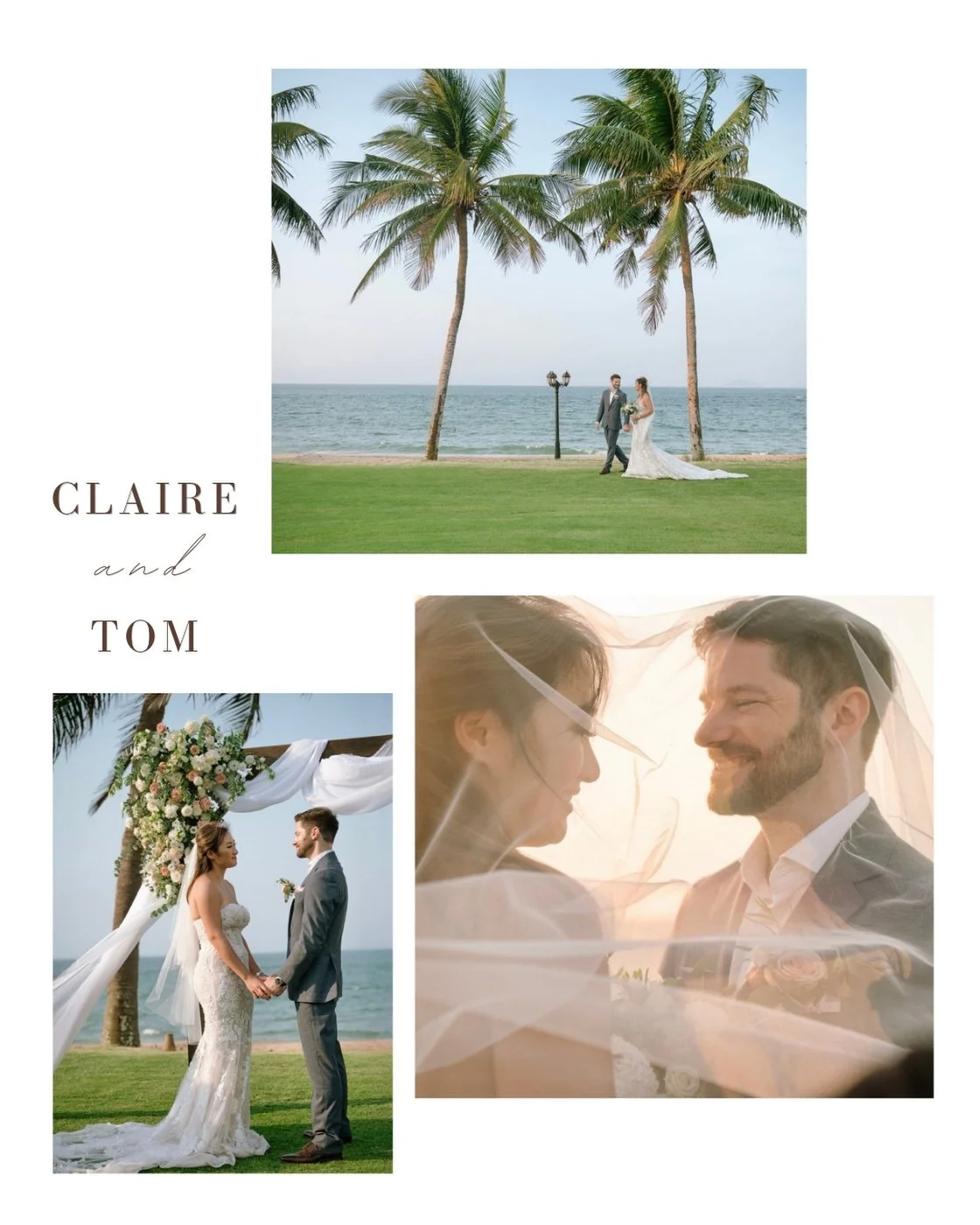 CLAIRE &amp; TOM | PALM GARDEN HOI AN, VIETNAM DESTINATION WEDDING