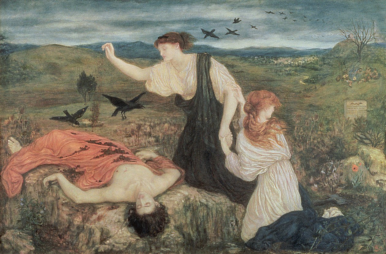 Marie Spartali Stillman - Antigone from Antigone by Sophocles - (MeisterDrucke-180781).jpg