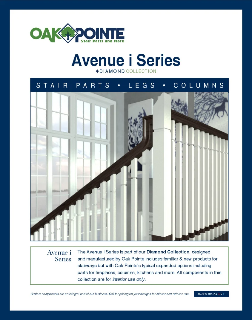 Oak Pointe Railing Collection — Oak Pointe - Custom Millwork, Specialty Stair Parts and ...