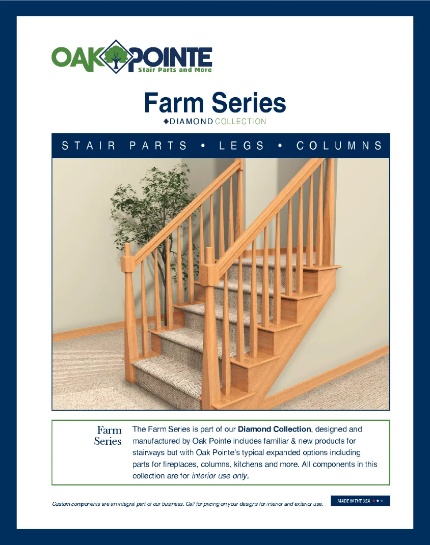 Oak Pointe Railing Collection — Oak Pointe - Custom Millwork, Specialty Stair Parts and ...