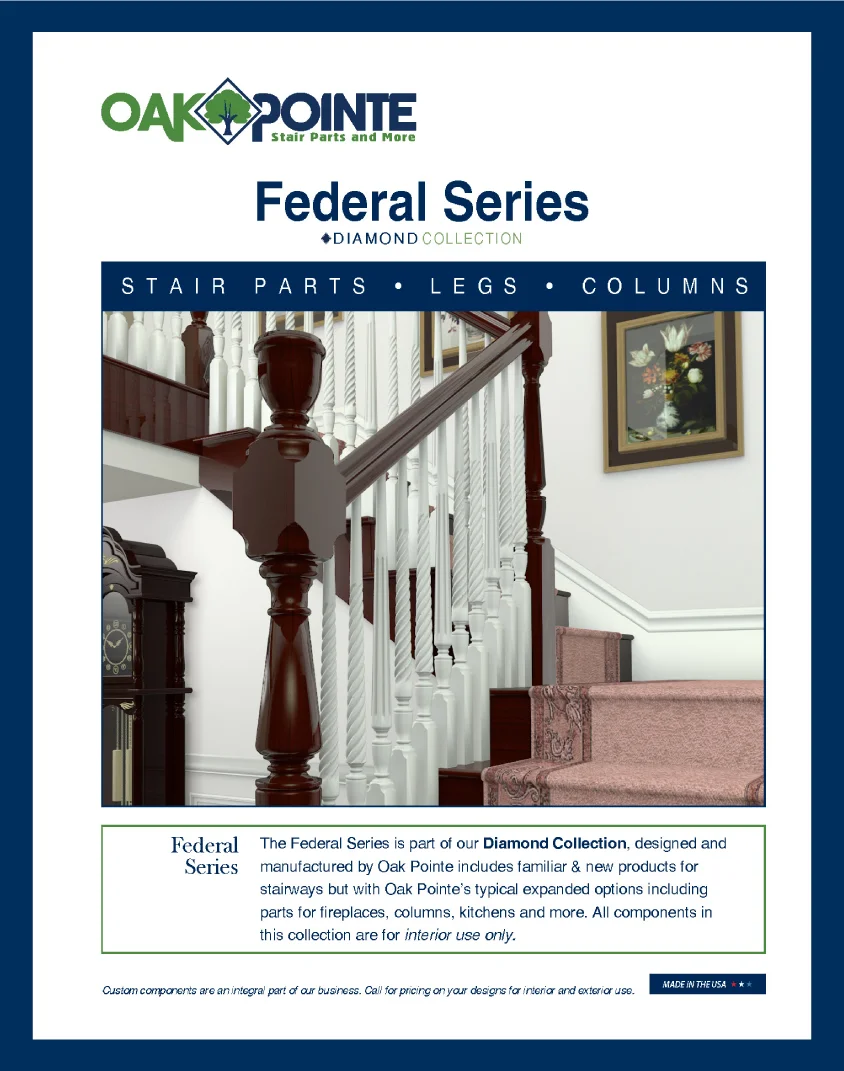 Oak Pointe Railing Collection — Oak Pointe - Custom Millwork, Specialty Stair Parts and ...