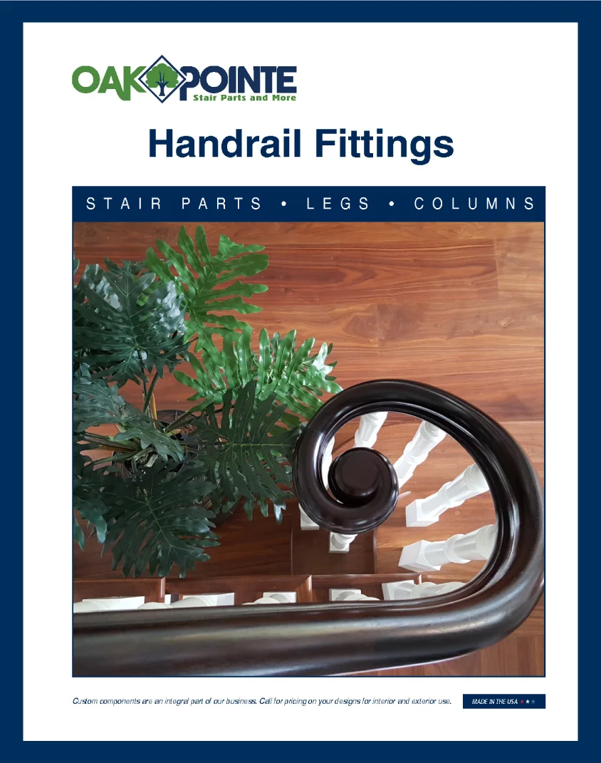 Oak Pointe Railing Collection — Oak Pointe - Custom Millwork, Specialty Stair Parts and ...