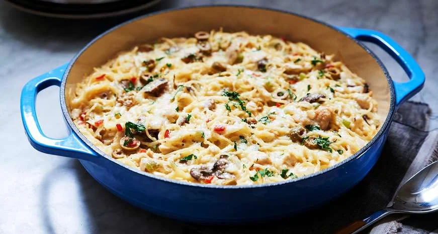 Mom's Chicken Tetrazzini