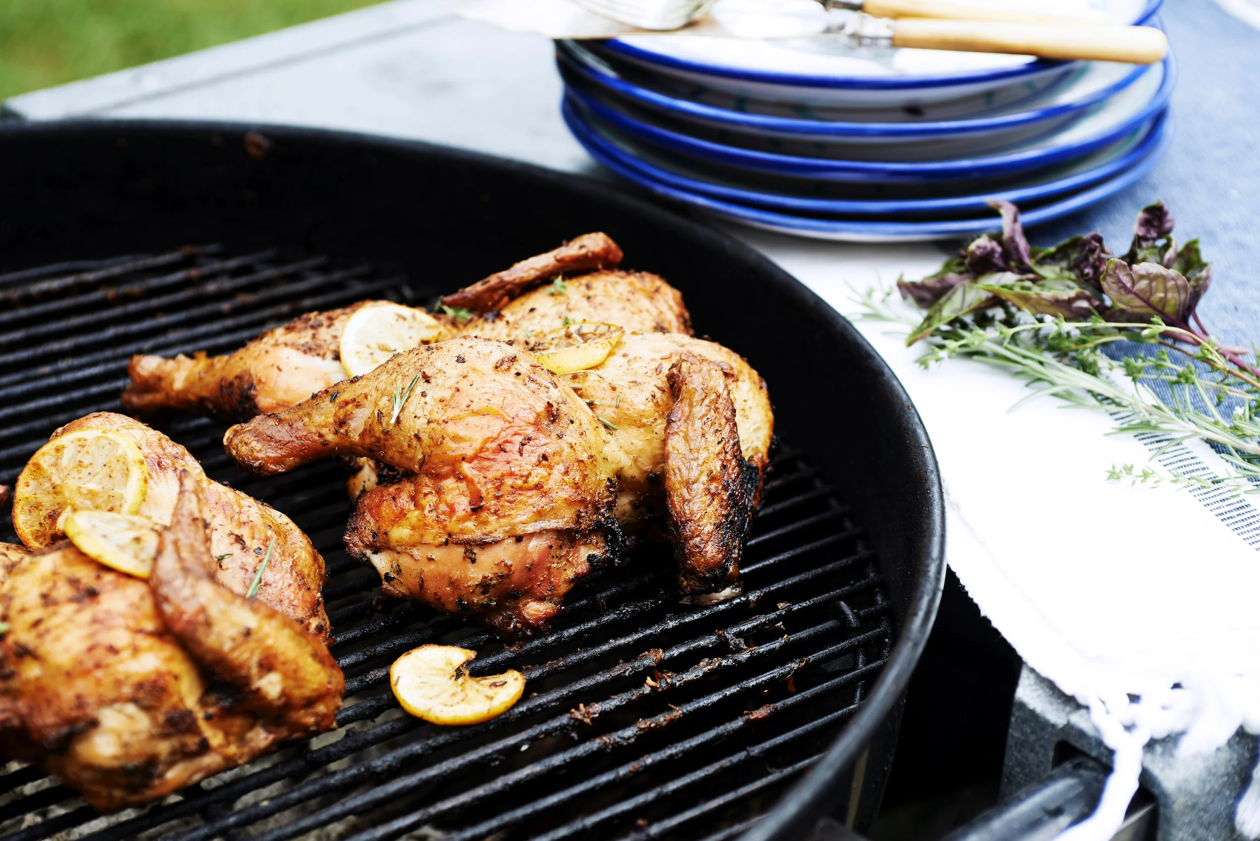 Grilled Chicken for a Crowd