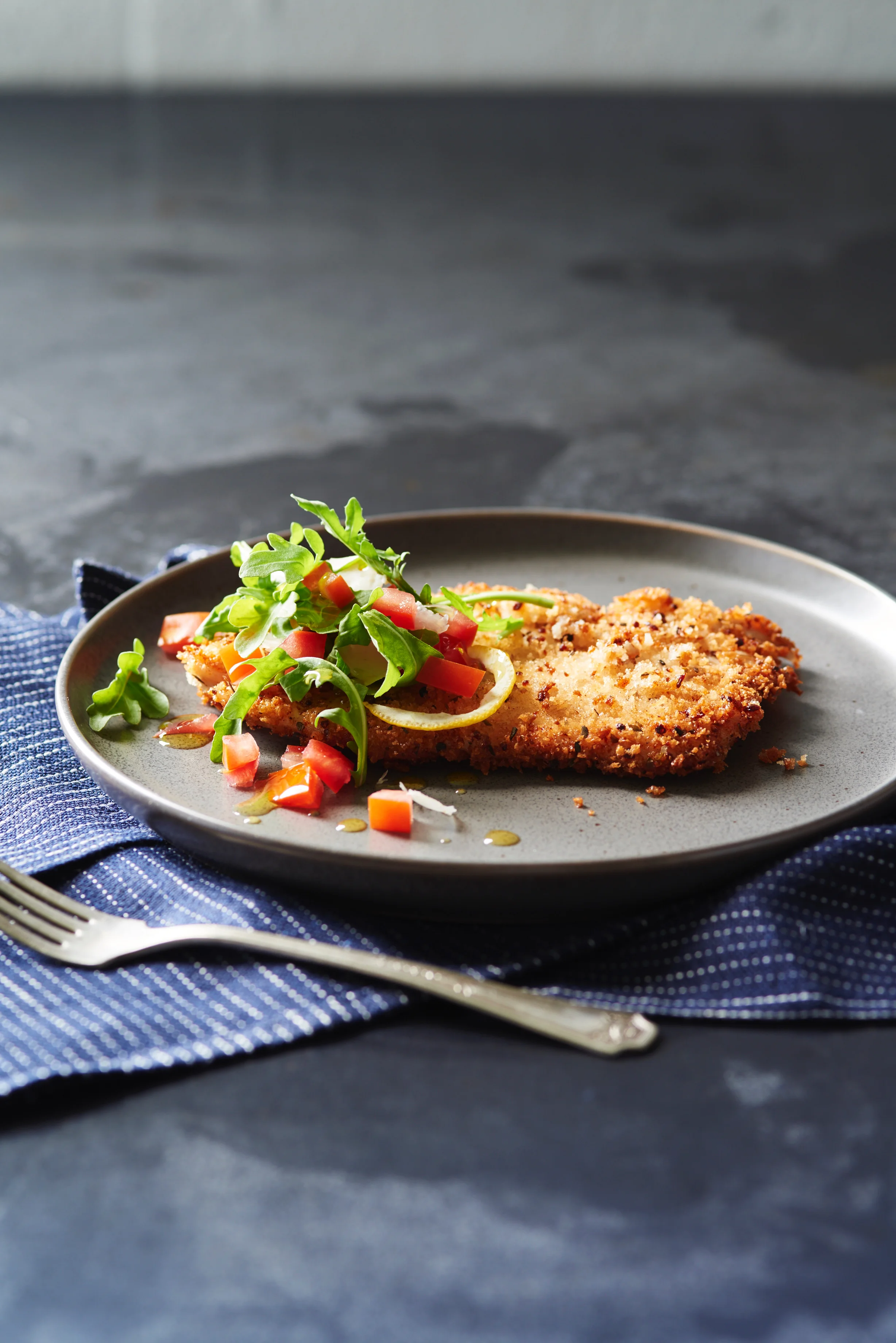 Smashed Chicken Scallopine