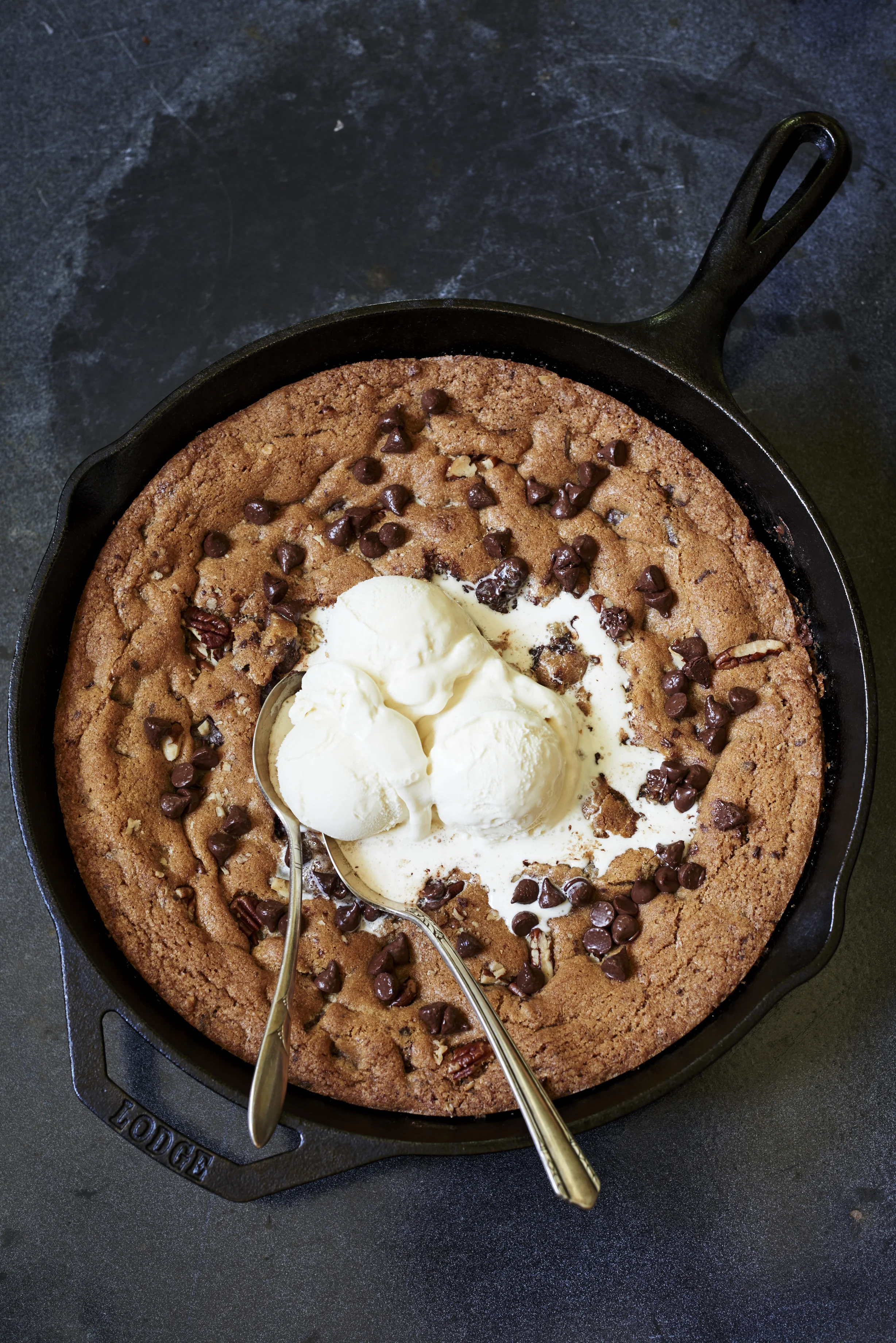 Warm Chocolate Chunk Cookie to Share