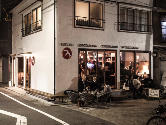 FUGLEN TOKYO Multi-concept consisting of a coffeeshop, cocktail bar and vintage design store. Fuglen Tokyo branch opened in 2012. Founding partner — Einar Kleppe Holthe fuglen.no