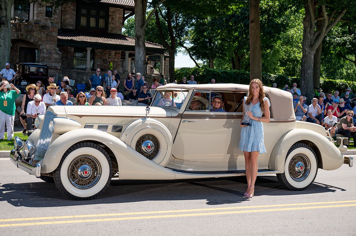 Colonel Jesse Vincent Award: Most Elegant Packard