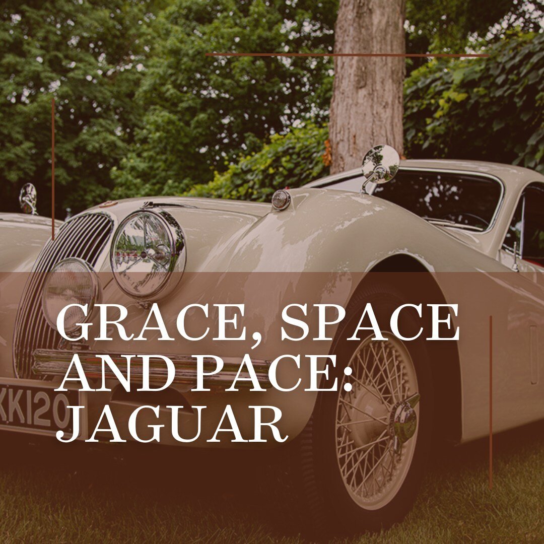 The Grace, Space and Pace: Jaguar Class highlights Jaguar SS and Jaguar automobiles.