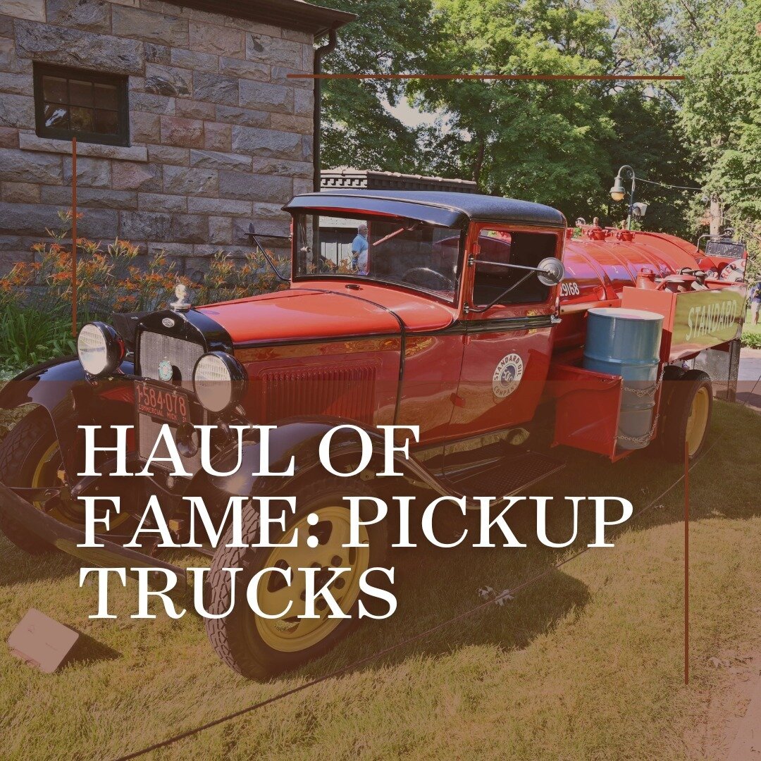 The Haul of Fame: Pickup Trucks is an open class for pickup trucks.