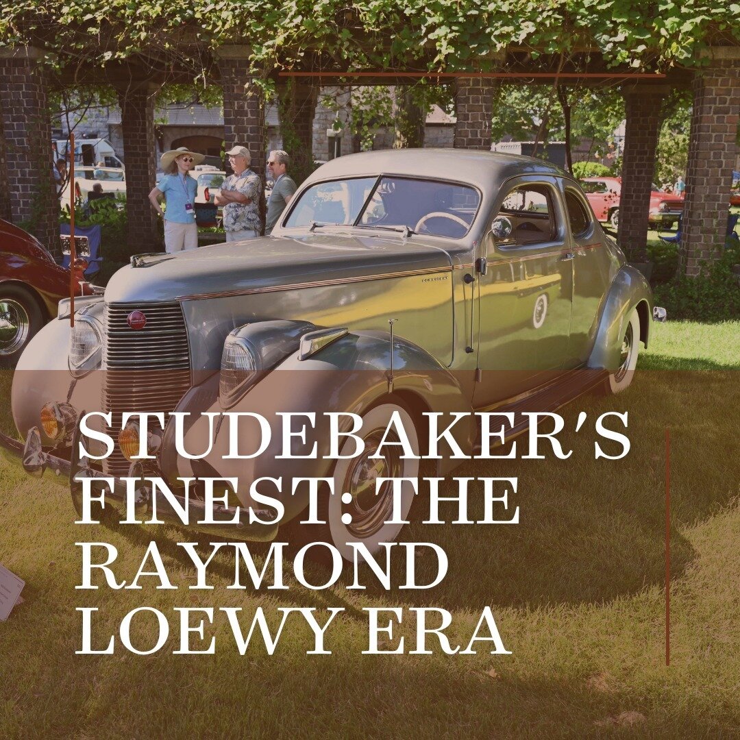 Studebaker&rsquo;s Finest: The Raymond Loewy Era is a class for 1938-1955 Studebakers, 1956 Hawks, and the Studebaker Avanti.