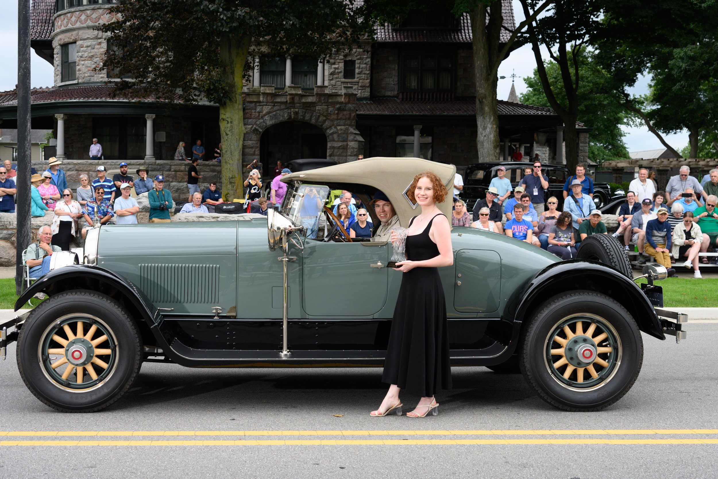 1924 Marmon 34 C Roadster, Mary and Ted Stahl