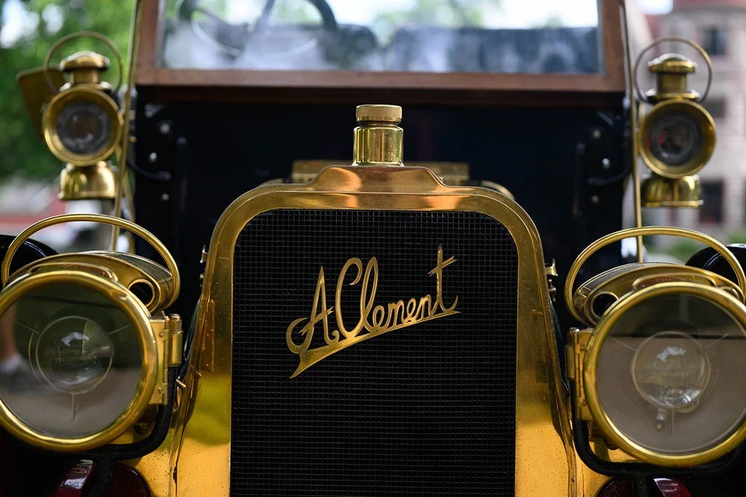 Special details are found throughout the Concours show field.