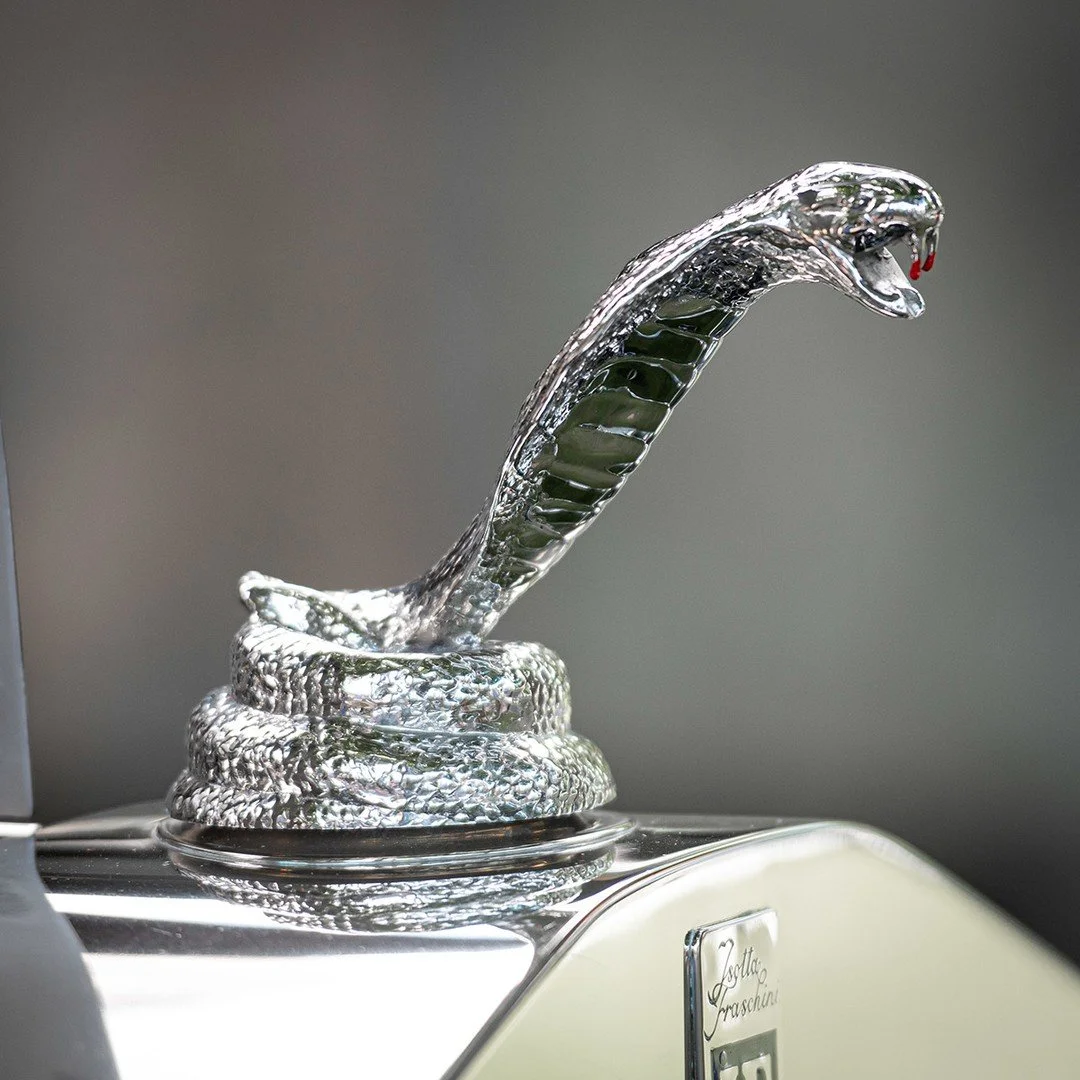 Hood ornaments feature some of the most intricate design details on our show field. Enjoy this example for the 2019 Concours.