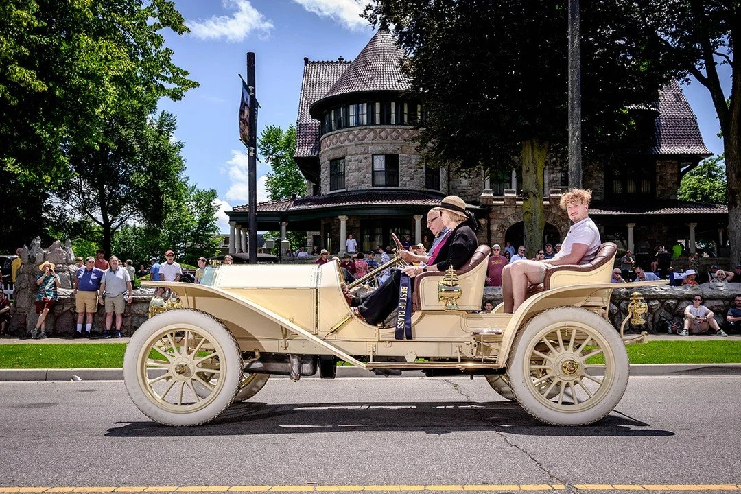 Best of Class in our 2026 Class Kickin' Brass was this 1908 Stoddard Dayton K Open Le Mans Tourer.