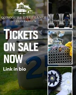 Details like these make the Concours the perfect place to slow down and enjoy the incredible vehicles on display! Tickets are now on sale for the July 10-11 festivities at the link in our bio.