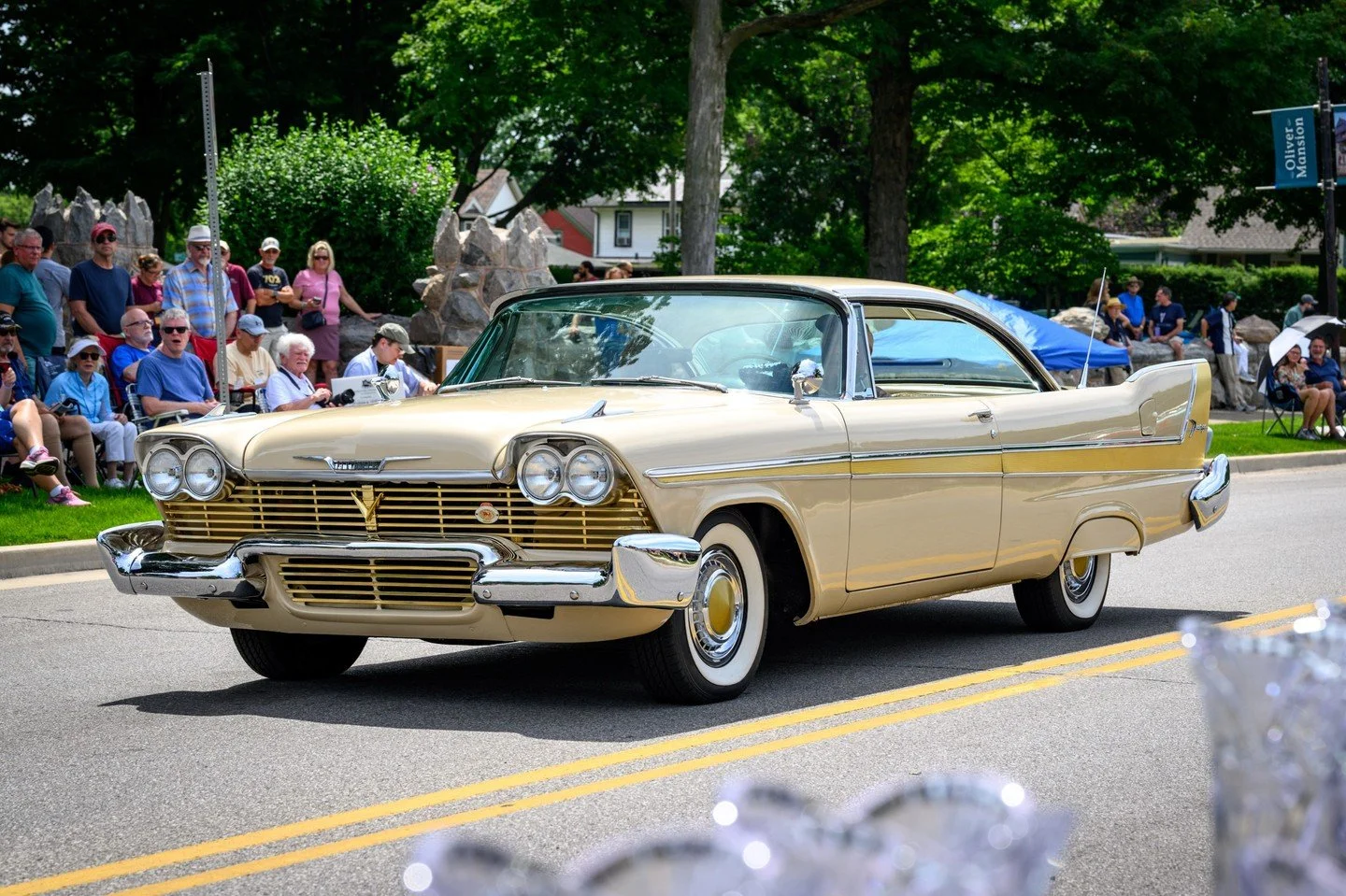 Best of Class in Fabulous Fins II was awarded to this 1958 Plymouth Fury.