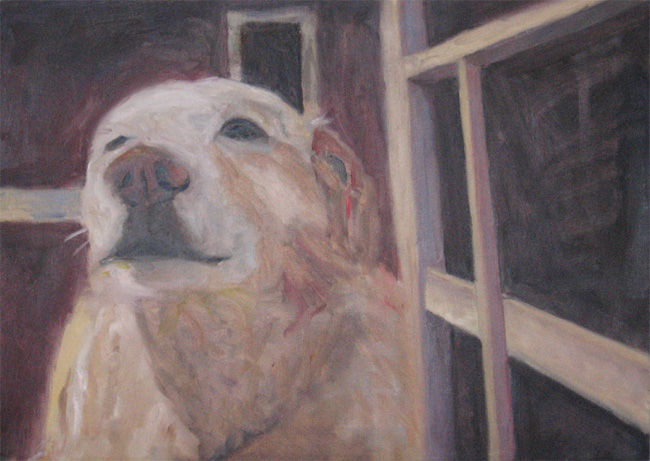 Bone 2005 Oil on Canvas 24"x36"