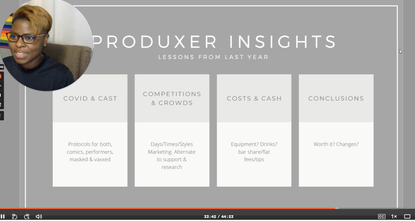 Tasha's Produxer Insights from 2021