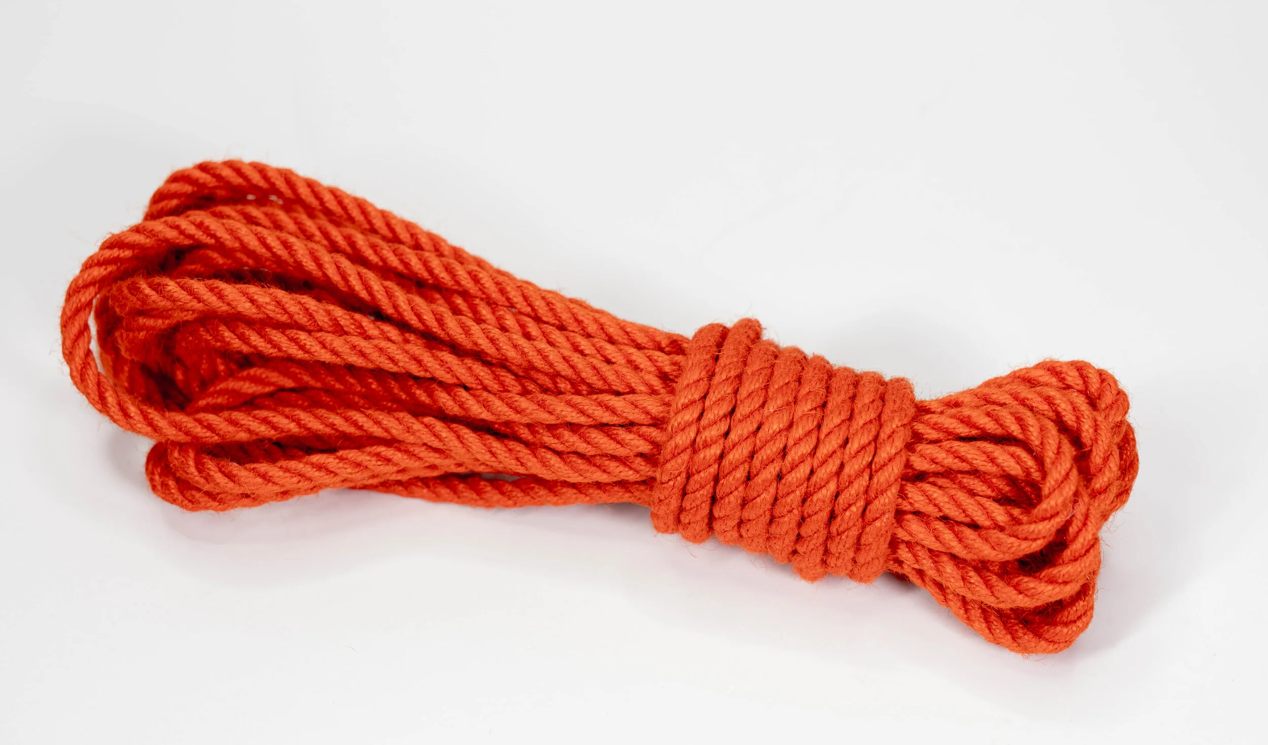 Orange 6mm Jute Rope