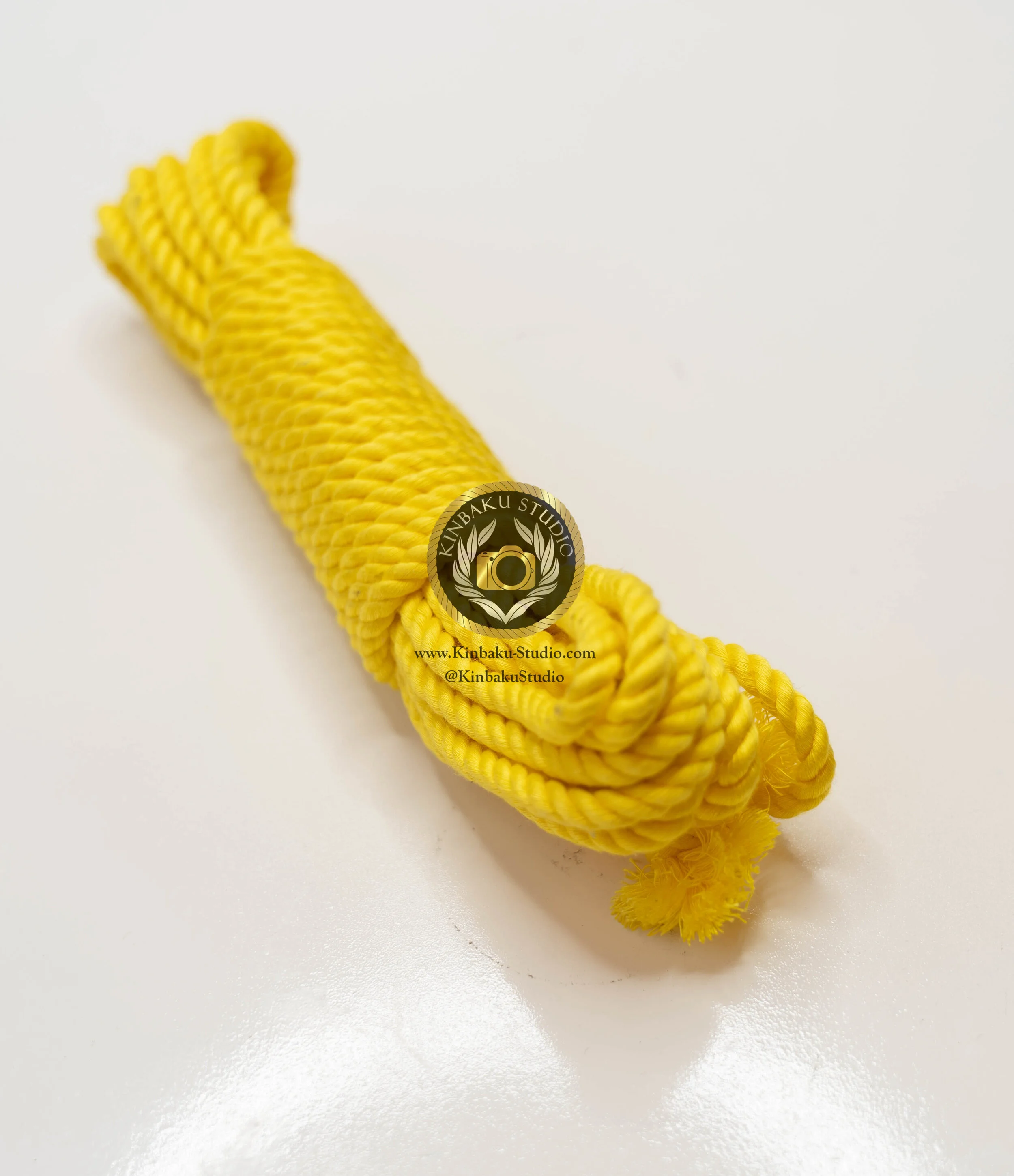 Yellow Bamboo Silk Rope