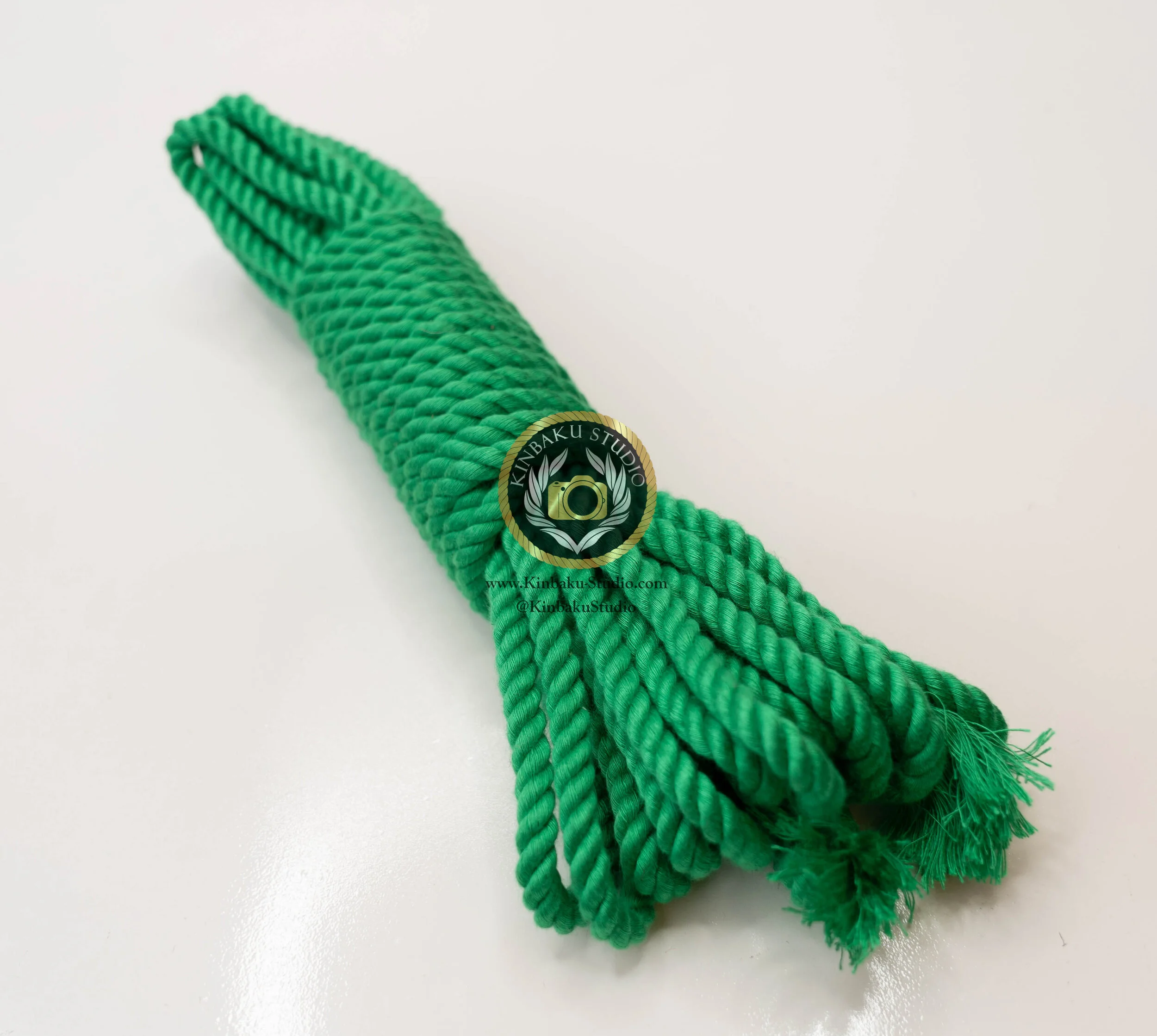 Green Bamboo Silk Rope
