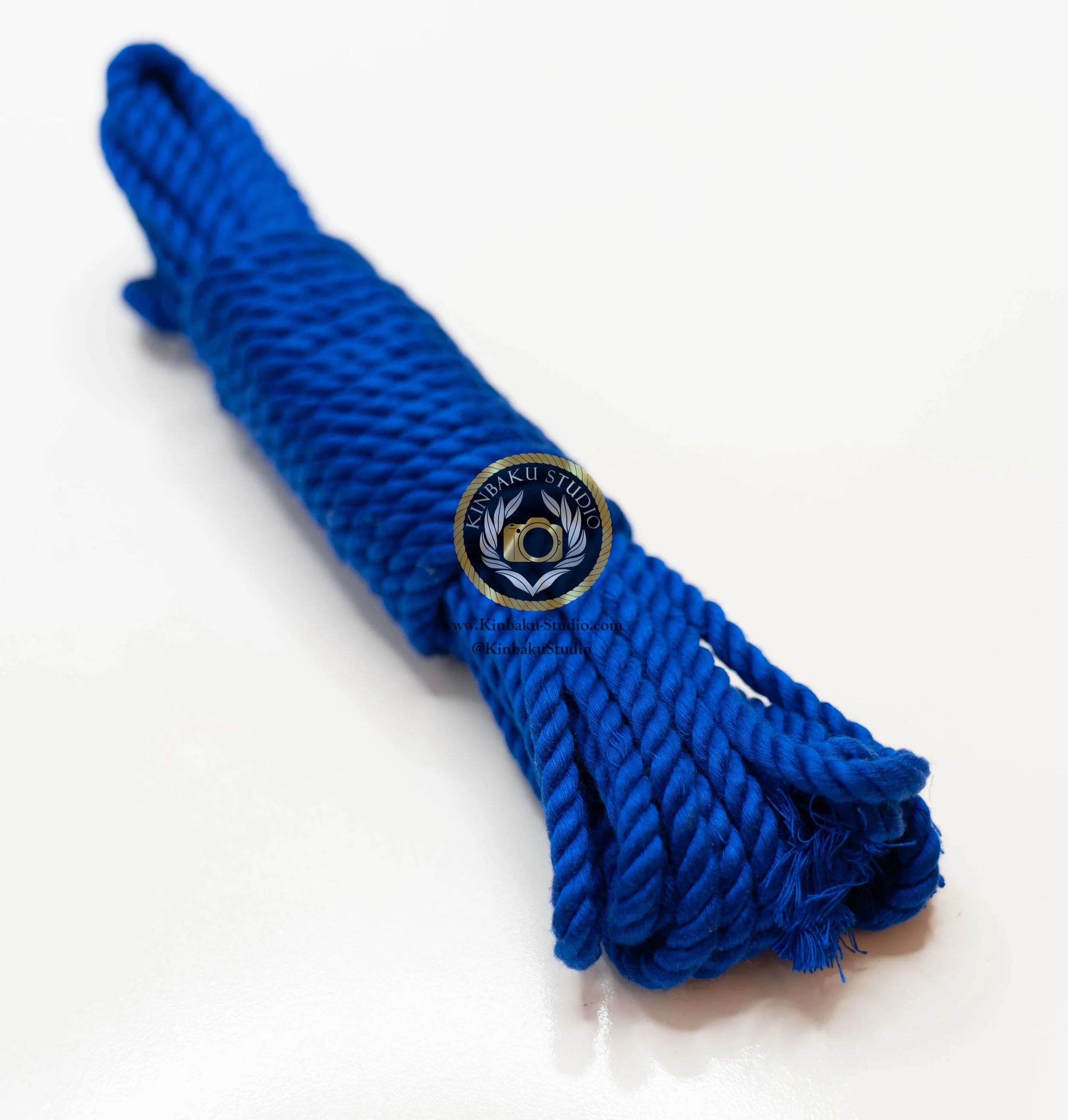 Blue Bamboo Silk Rope