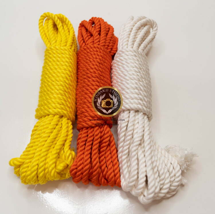 Candy Corn Bamboo Silk Rope Bundle — Kinbaku Studio