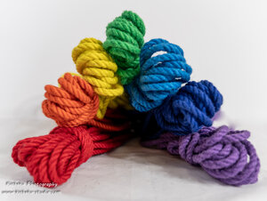 Fall Colors Jute Rope Bundle- Oiled — Kinbaku Studio