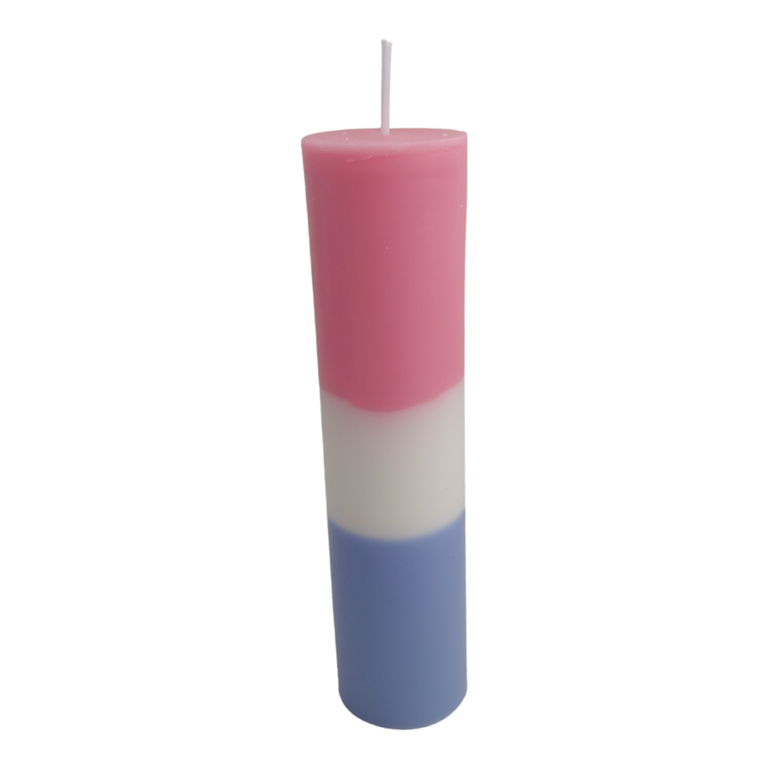 TRANSCEND — Limited Edition Trans Pride Wax Play Pillar Candle