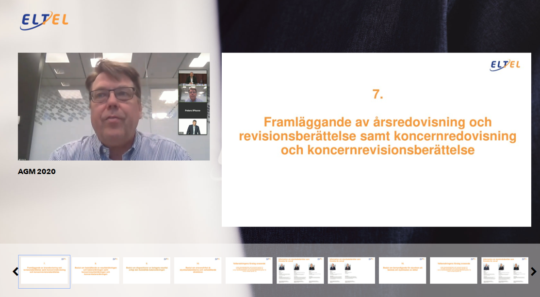 Digitala årsstämmor 2021