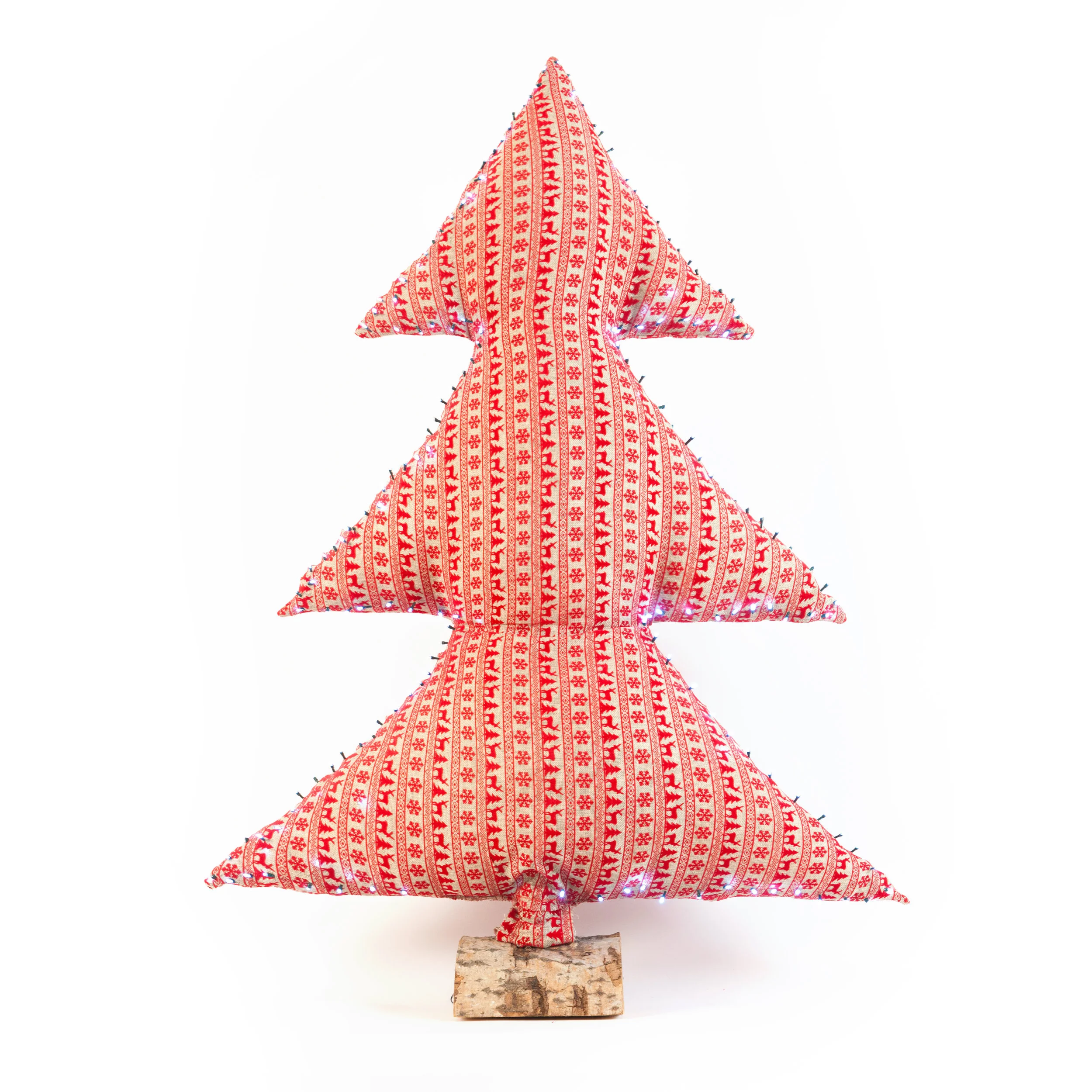 red artificial Christmas tree size M