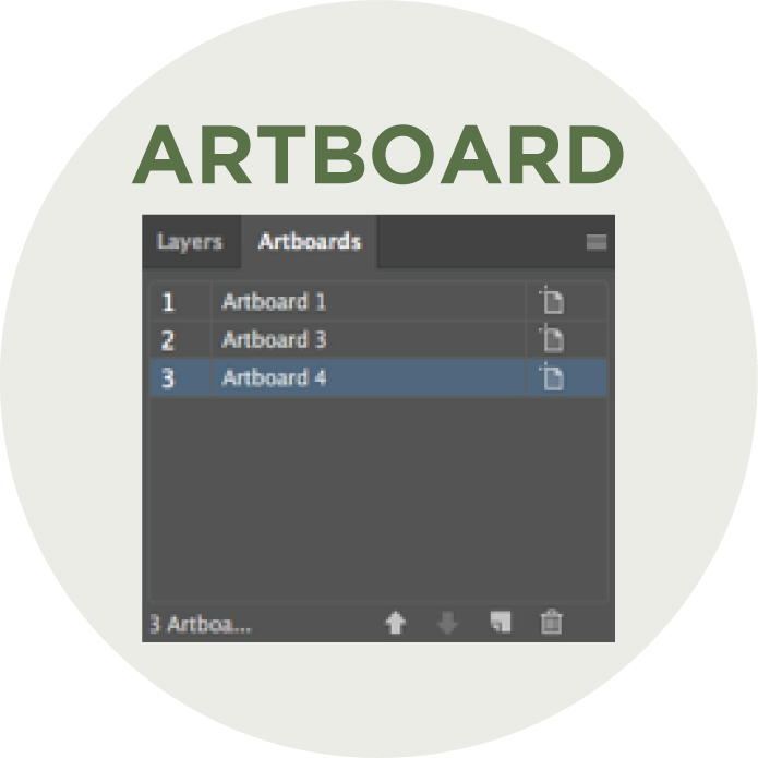 Manage artboards
