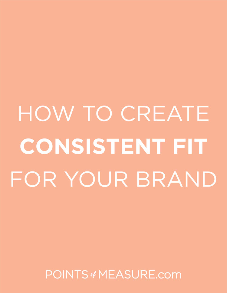 How to Create a Size Chart for Your Fashion Brand — Points of Measure