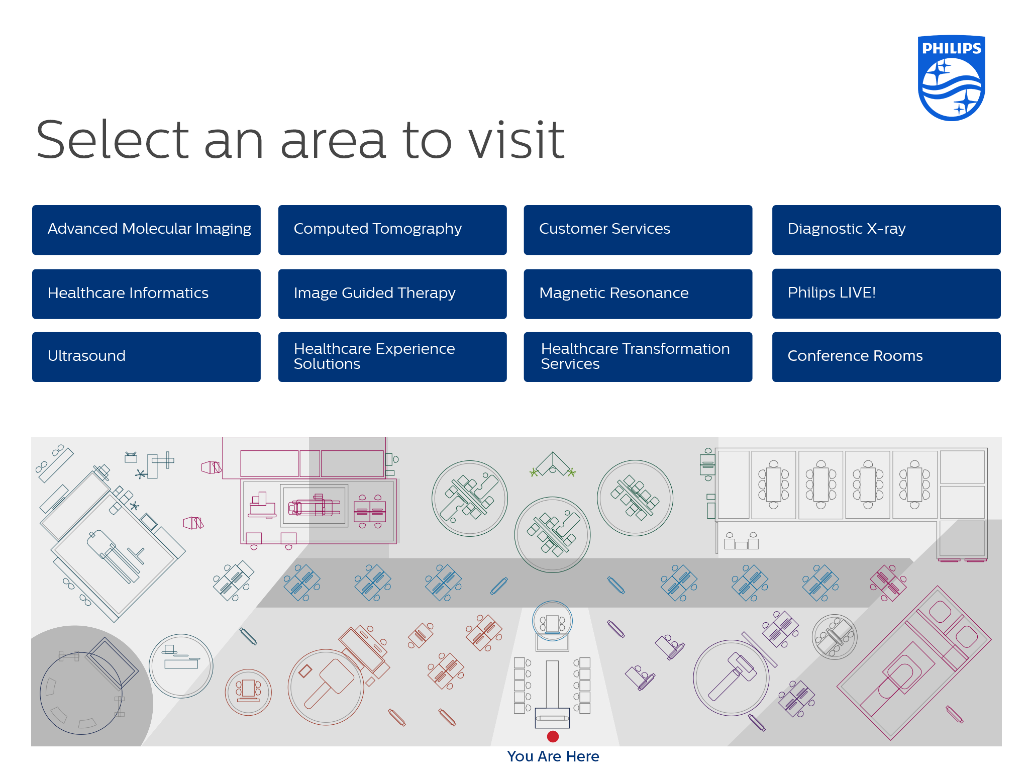 iPad/iPhone Wayfinding App