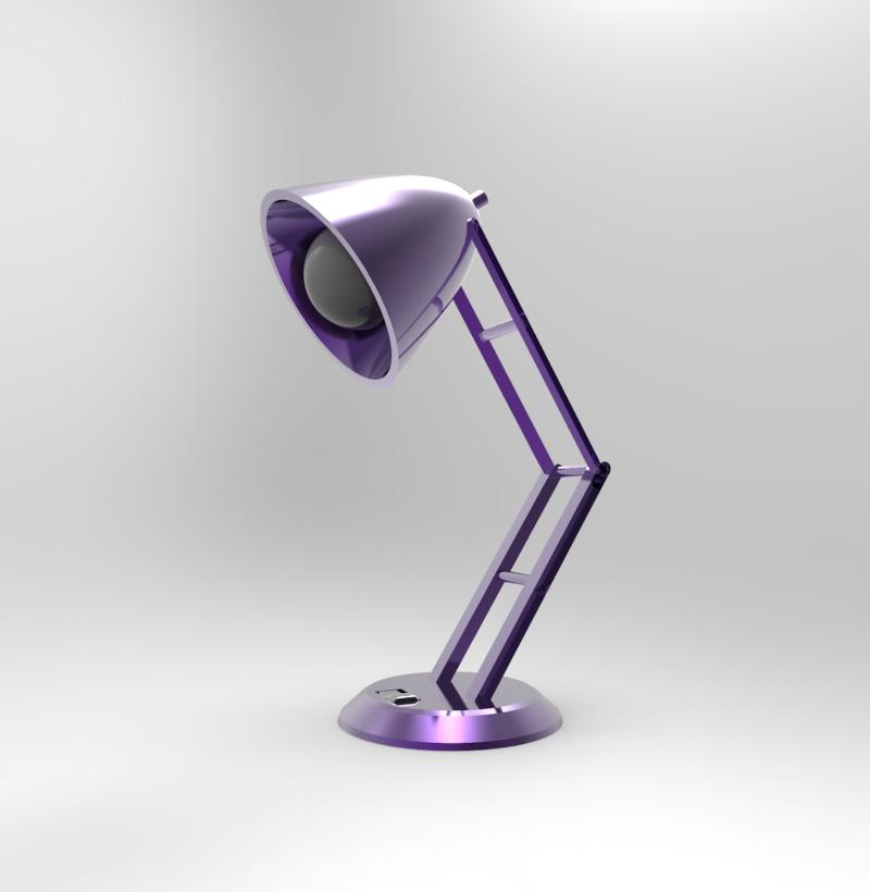 Purple Lamp - Off