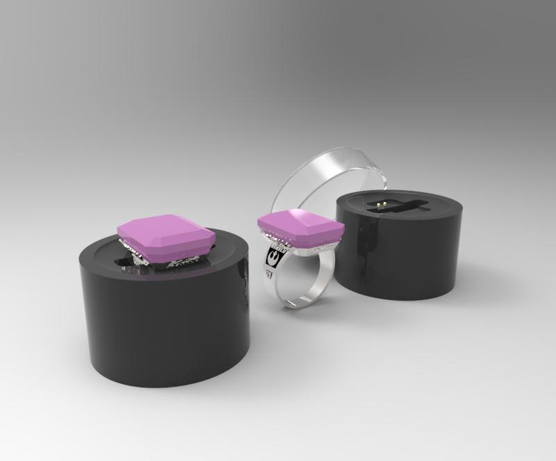 Metagem Smart Jewelry Class Ring Concept