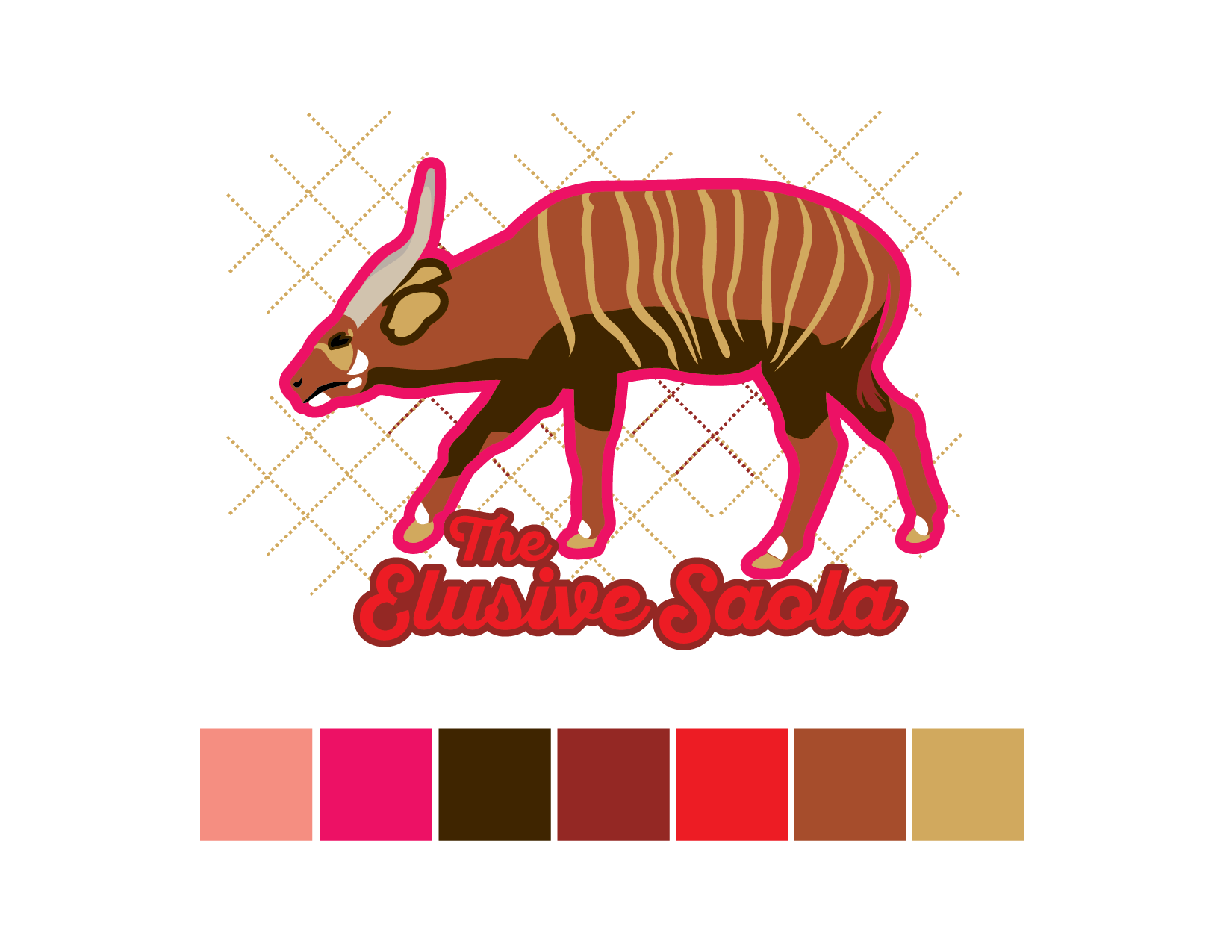 Saola Color Palette