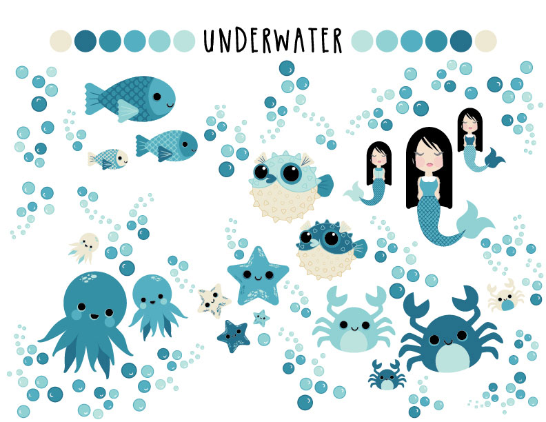Underwater Character Concepts