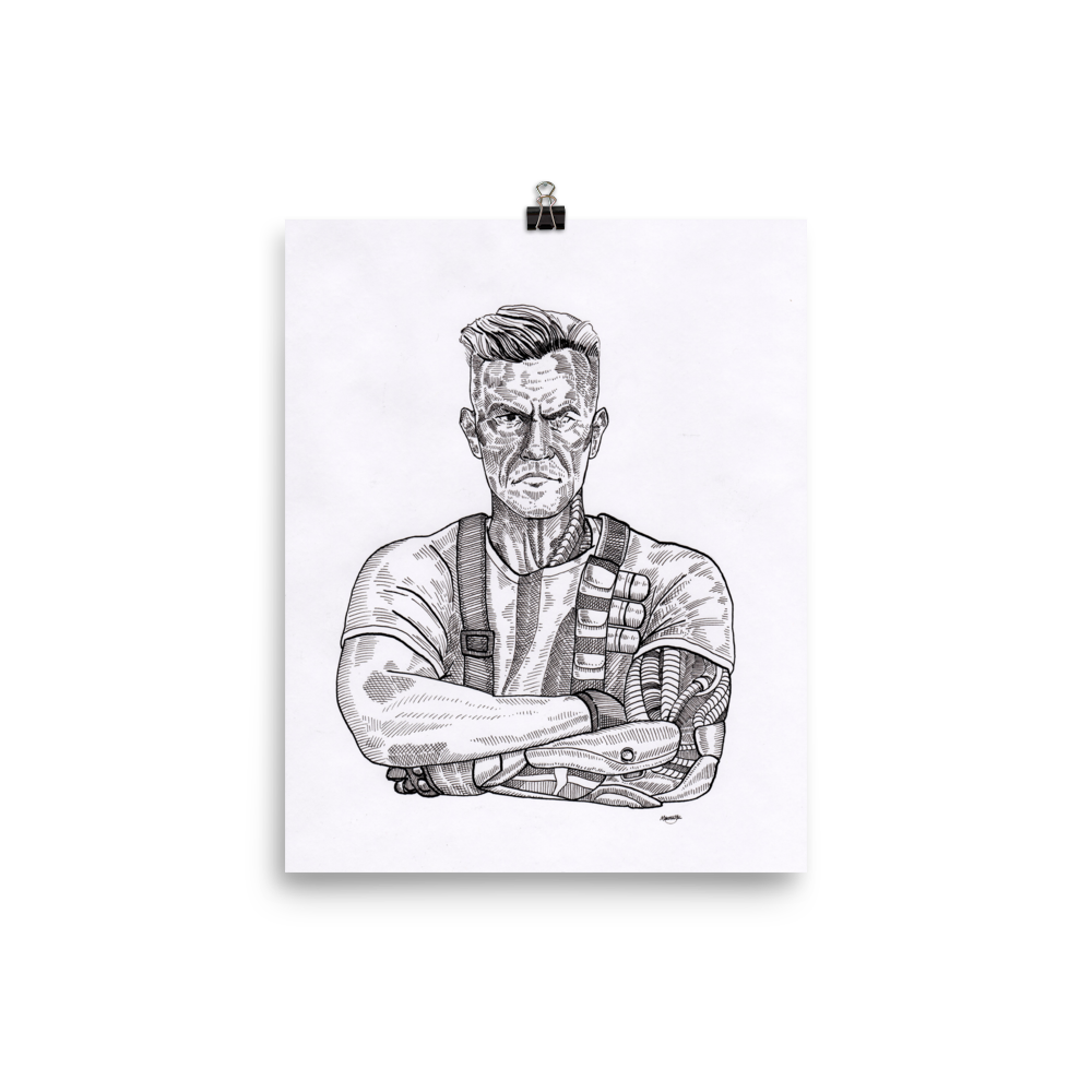 Cable Art Print