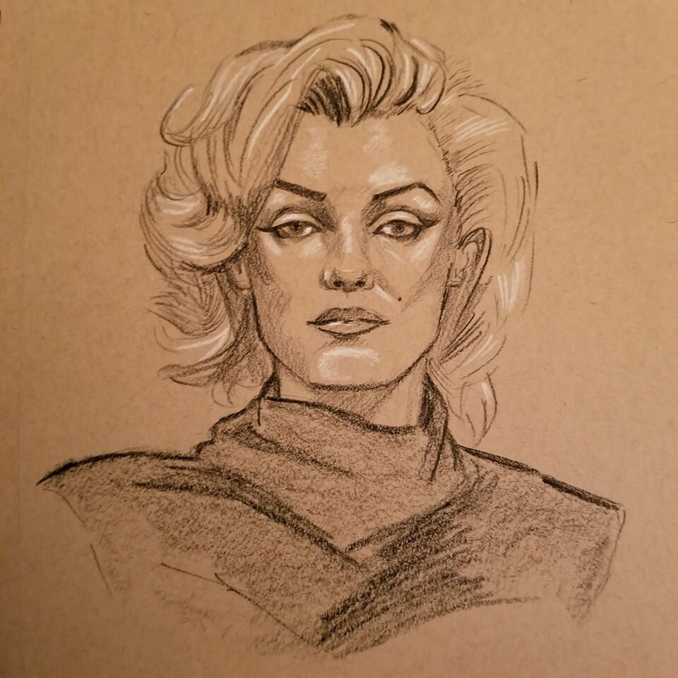 Marilyn Monroe Sketch