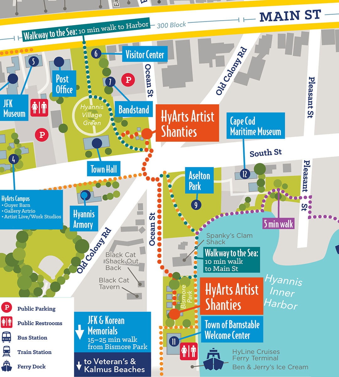 Arts Barnstable Hyannis Map Zoom