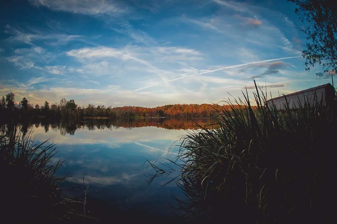 Autumn Over the Savannah River 