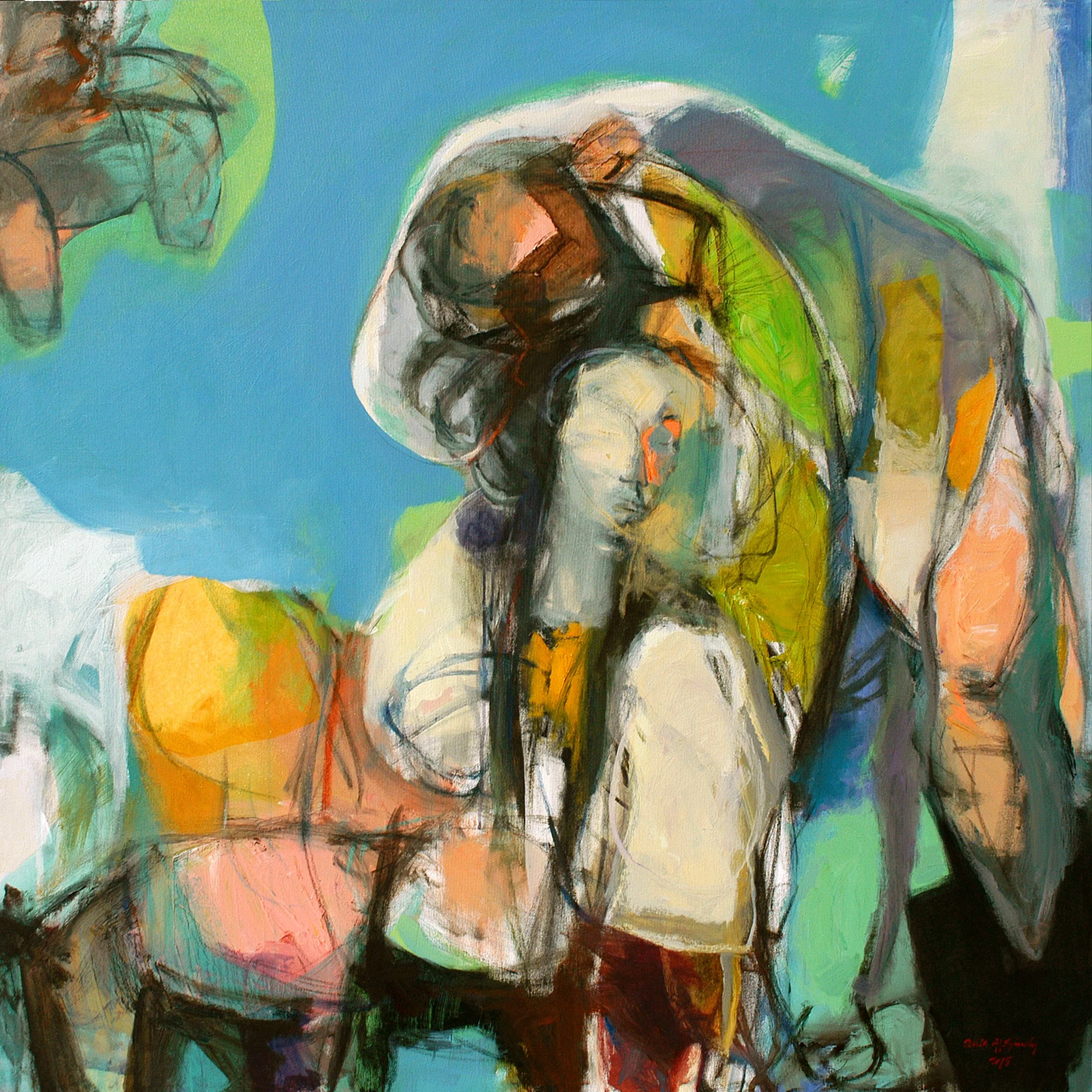 30-You...and I (2)_55X55 inches. Acrylic on canvas.jpeg